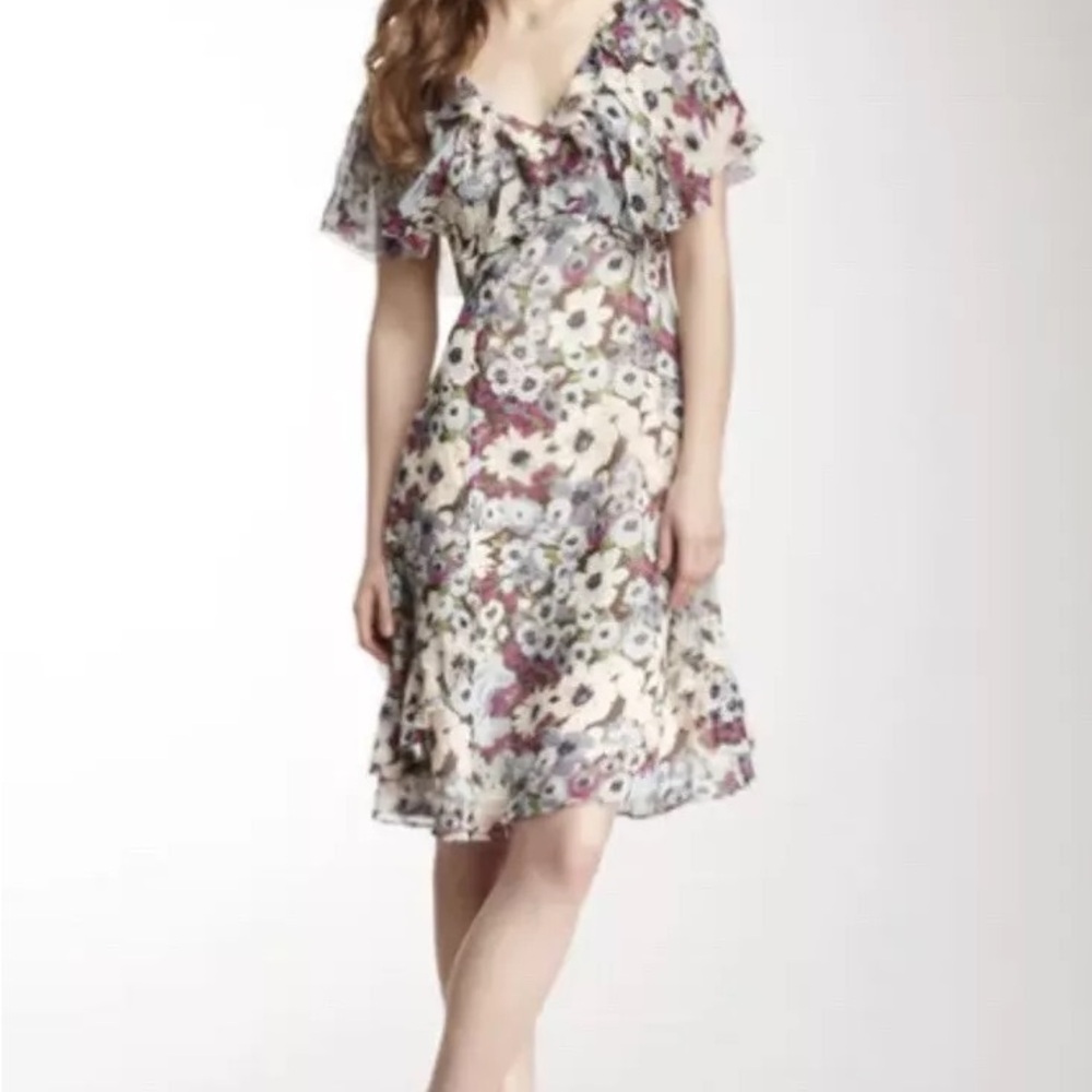 Calypso St. Barth Faith Silk Floral Dress